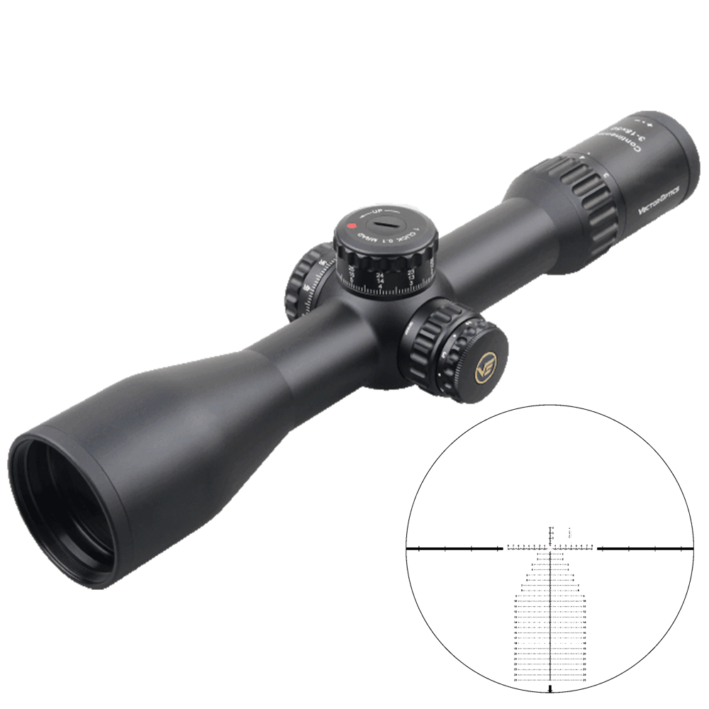 Фото Оптический прицел Vector Optics Continental x6 3-18x50 FFP 34mm в интернет-магазине Nickhunter